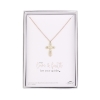 Cover Image for cross necklace- silver