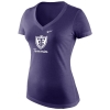 Cover Image for Nike Purple V Neck Tee- Women's