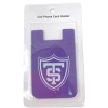 Cover Image for Cell Phone Card Holder- white