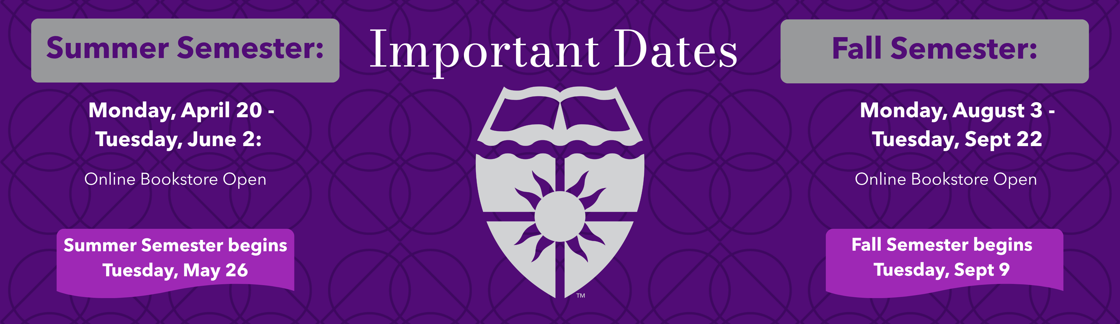 Important Dates